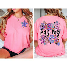 Load image into Gallery viewer, Jesus has my Back - Star pocket design