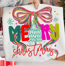 Load image into Gallery viewer, Merry Christmas Bow