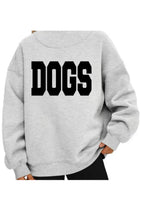Load image into Gallery viewer, Mock Neck Fleece Pullover - Varsity Font- Preorder