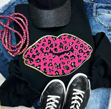 Load image into Gallery viewer, Leopard Lips Chenille Patch