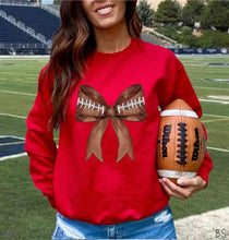 Load image into Gallery viewer, Football Bow