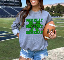 Load image into Gallery viewer, Game Day- Green Bow