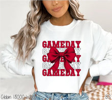Load image into Gallery viewer, Game Day- Red Bow