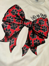 Load image into Gallery viewer, Paw Bow - Let’s go Dogs