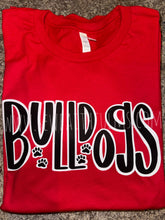 Load image into Gallery viewer, Bulldogs - Hand Letterer- Black & White