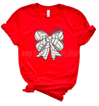 Load image into Gallery viewer, Volleyball Bow - Let’s go Dogs