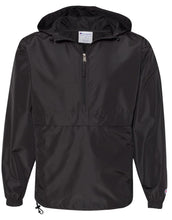 Load image into Gallery viewer, Hooded Packable Quarter-Zip Jacket - Bulldogs