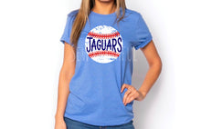 Load image into Gallery viewer, Distressed Baseball - Jaguars