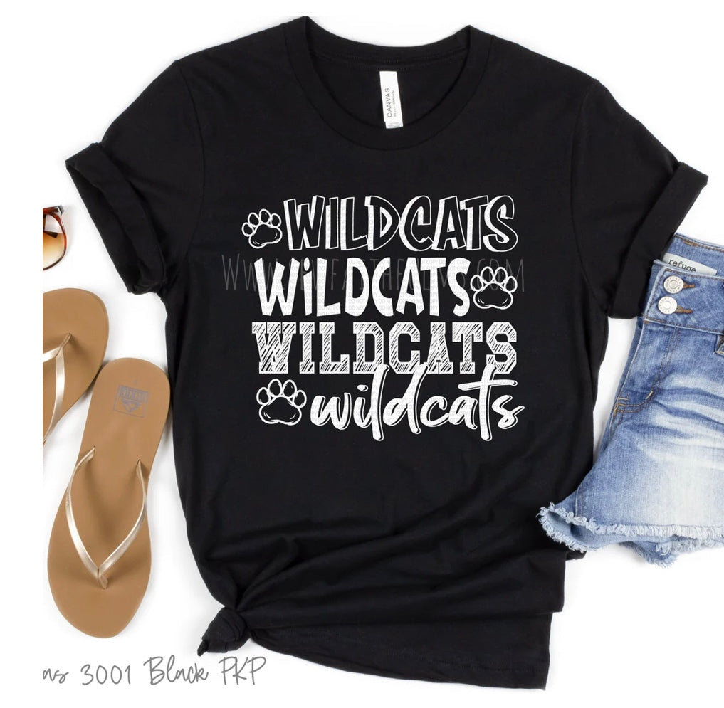Wildcats - Mixed Fonts