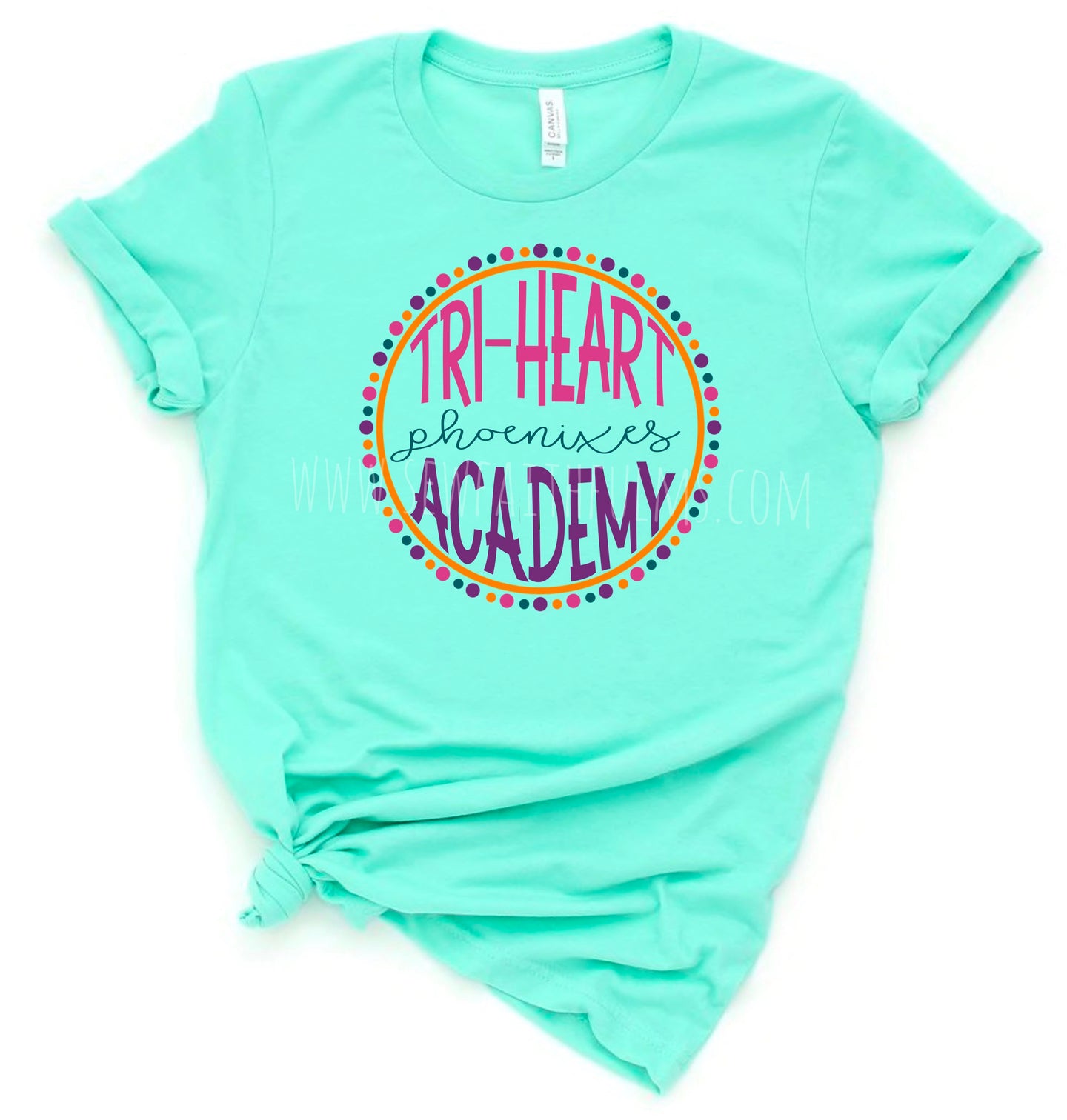 Tri-Heart Academy Phoenixes Dotty Circle