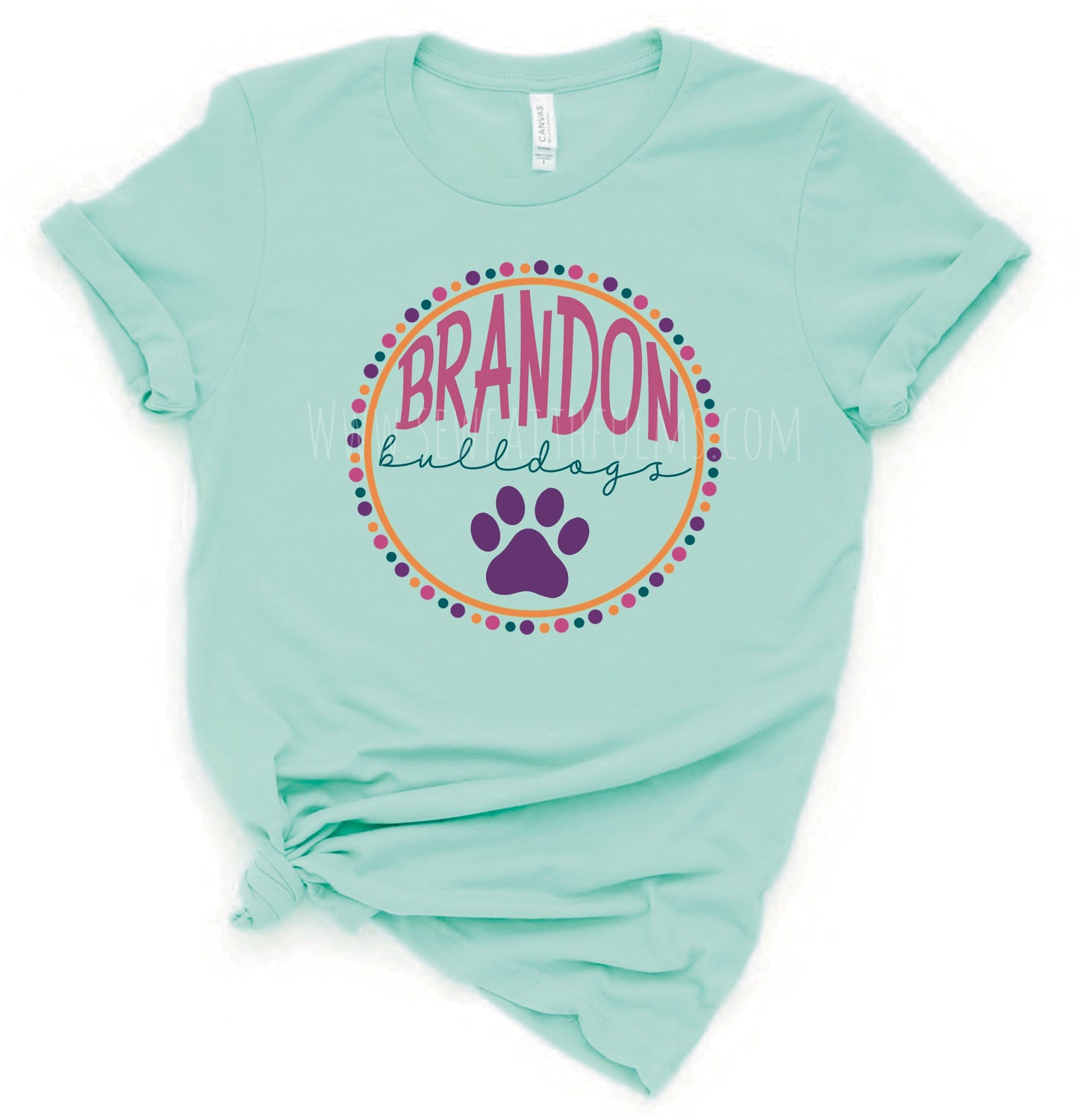 Brandon Bulldogs - Colorful Circle