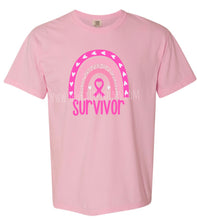 Load image into Gallery viewer, Survivor - Breast Cancer Rainbow
