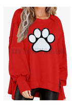 Load image into Gallery viewer, Chenille Paw Boutique Sweatshirt
