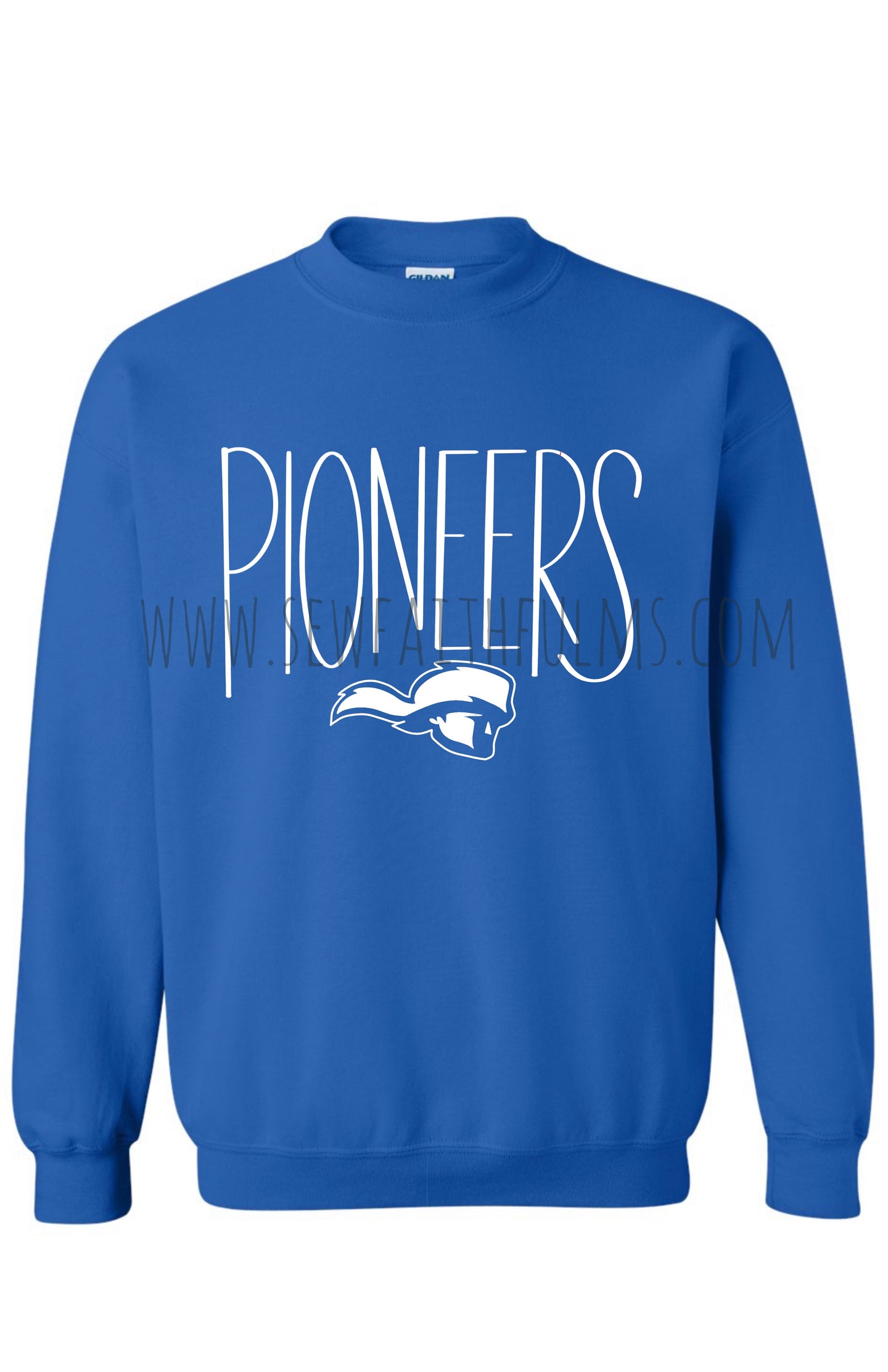 Pioneers Hand Lettered