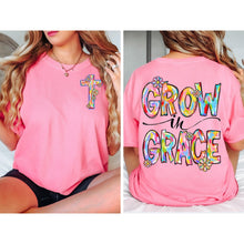 Load image into Gallery viewer, Grow in Grace - Front Pocket Cross
