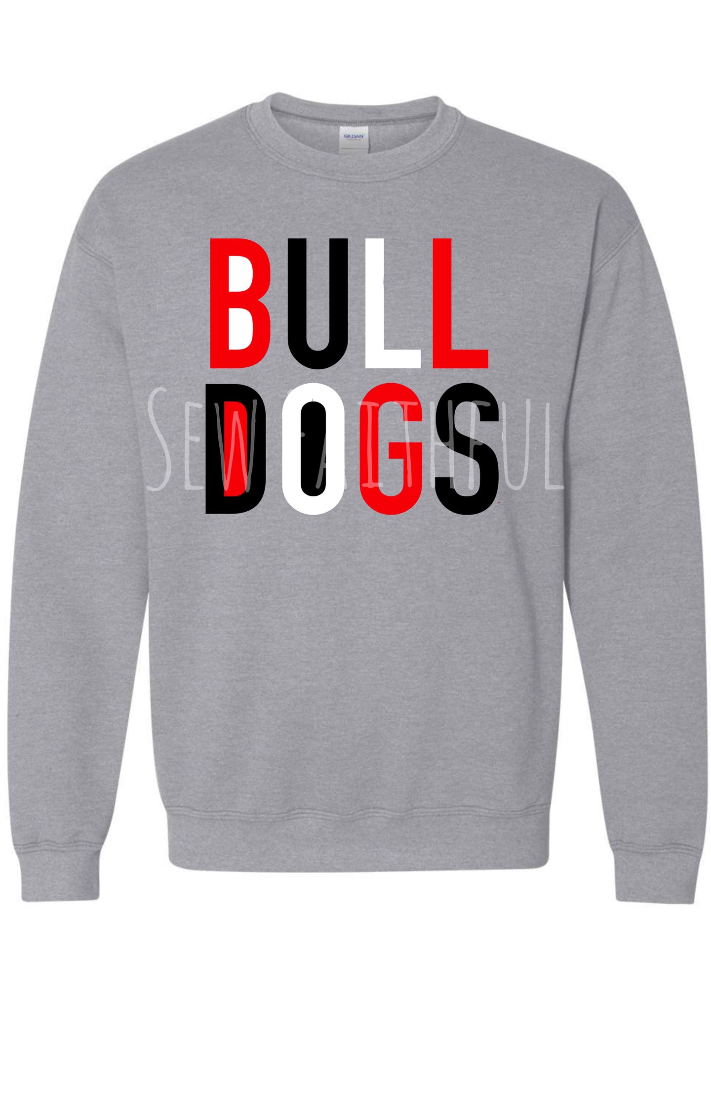 Bulldogs Stacked Sweatshirt
