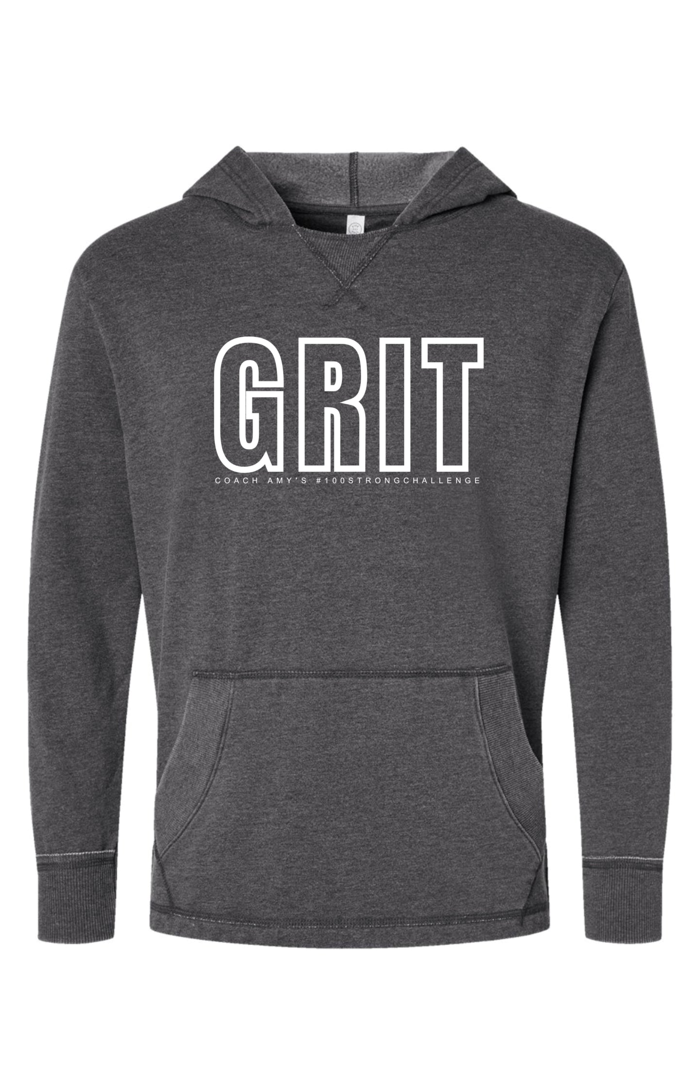 Southern & Healthy GRIT Heather Gray Hoodie - PREORDER