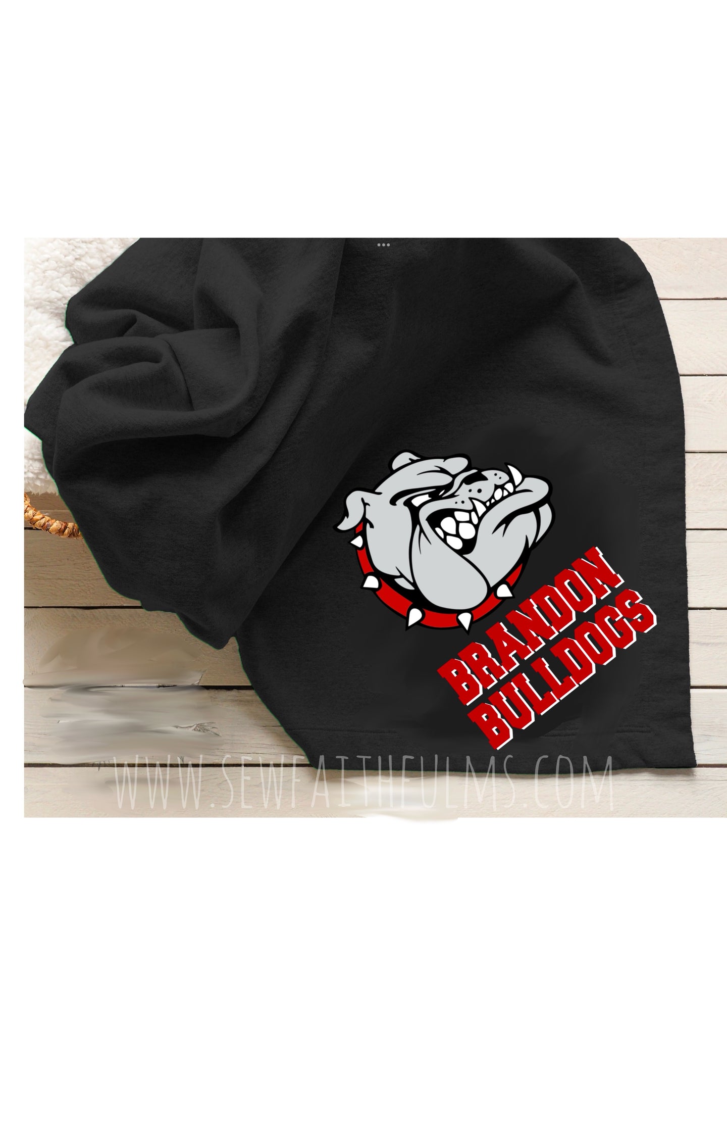 Brandon Bulldog Blanket