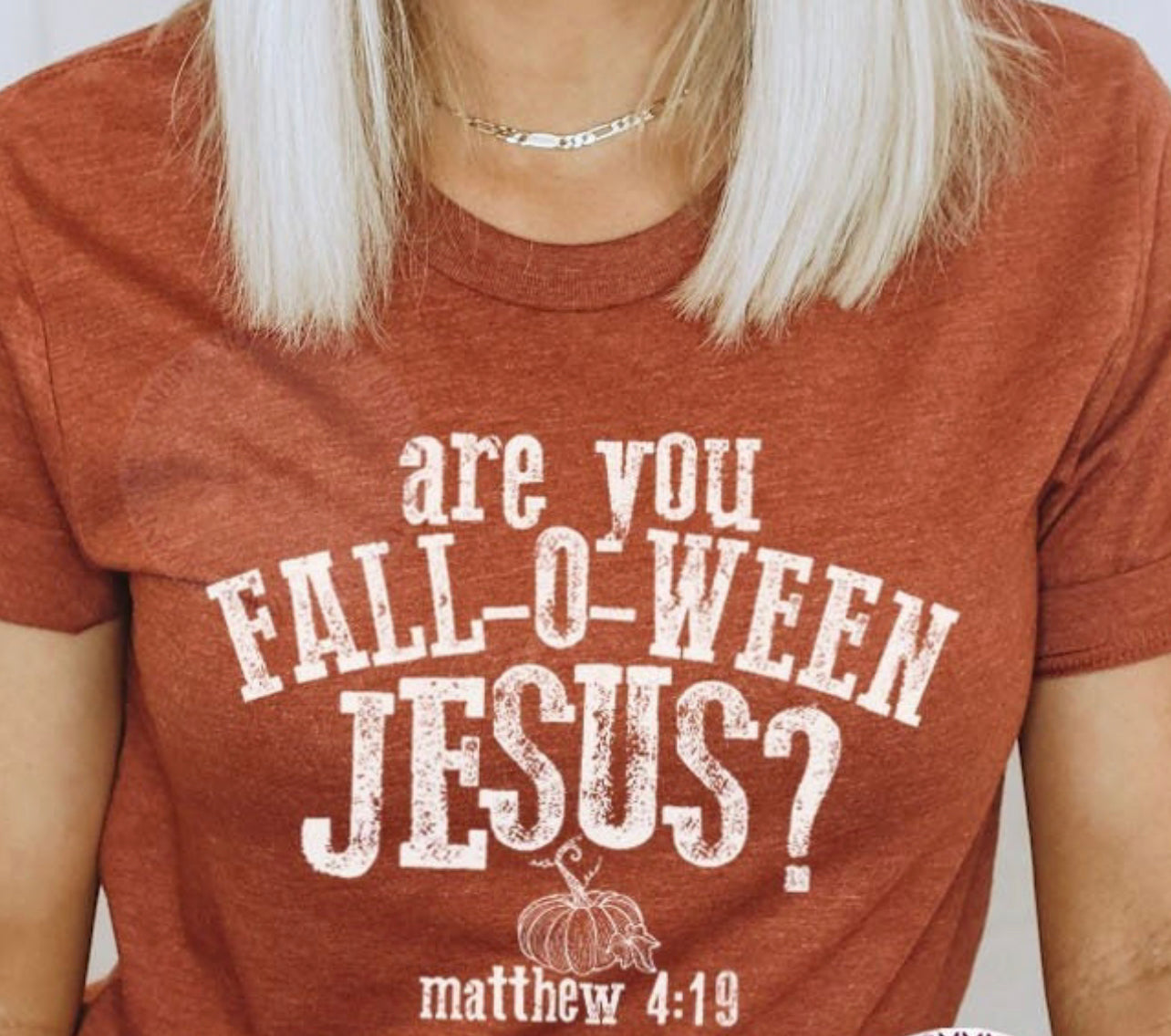 Are you FALL-O-WEEN Jesus? Matthew 4:19