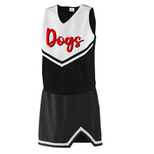 Load image into Gallery viewer, Brandon Bulldogs Cheer Uniform - Classic Black -PREORDER l
