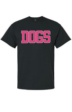 Load image into Gallery viewer, Dogs Simple - PINK OUT on Black
