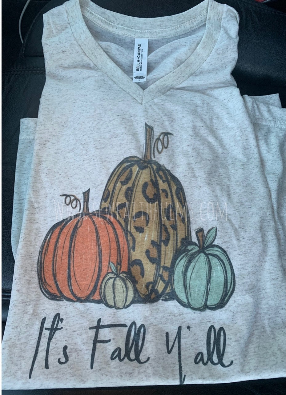 It's Fall Y'all Pumpkins - Sublimation