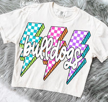 Load image into Gallery viewer, Bulldog Lightening Bolts Colorful
