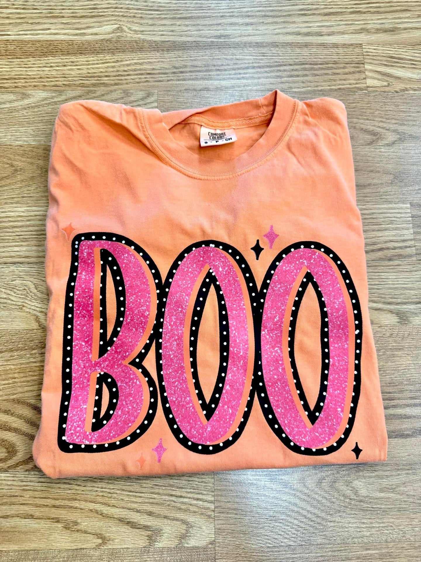 BOO - Faux Glitter