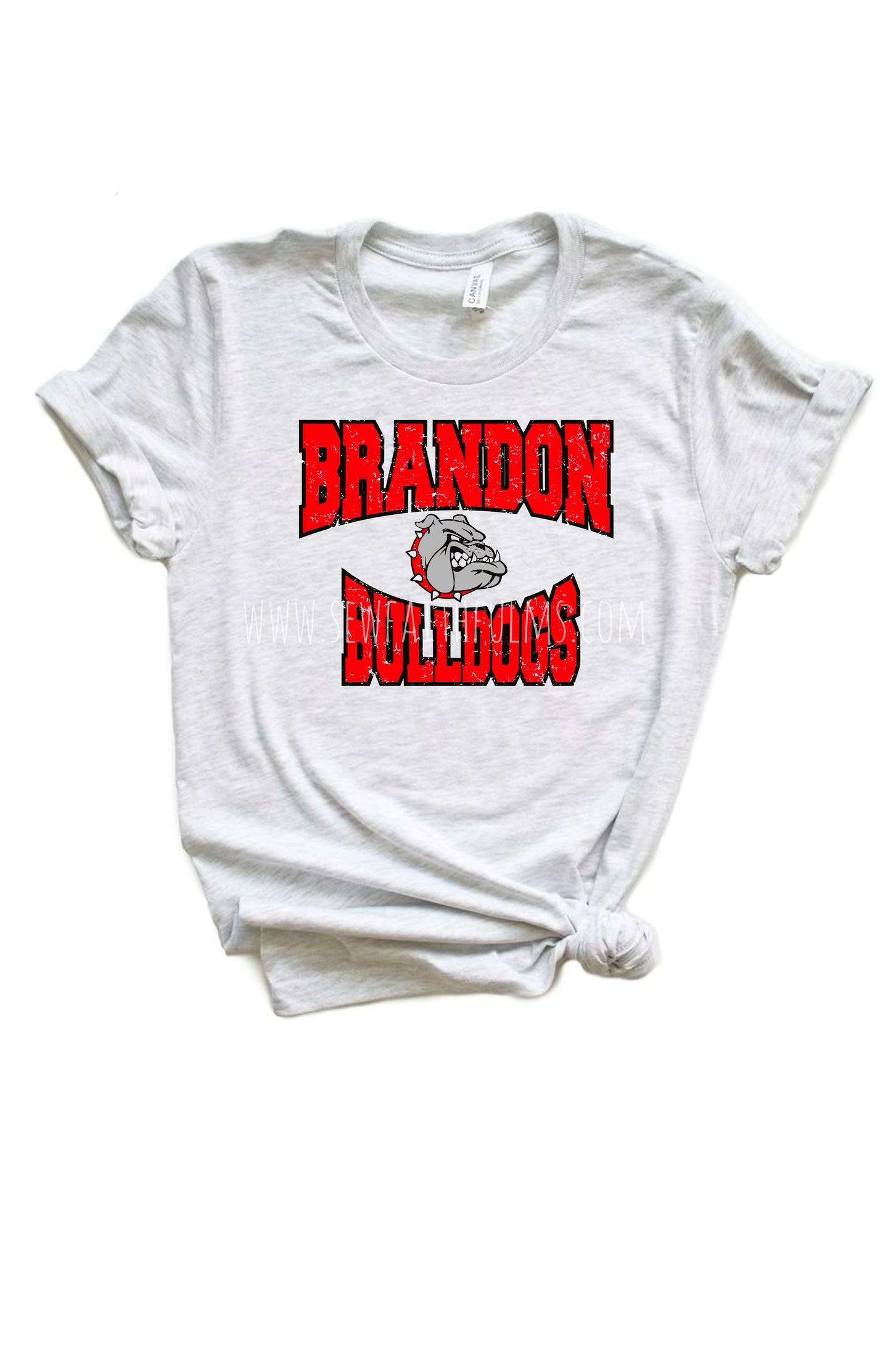 Brandon Bulldog - Classic Distressed