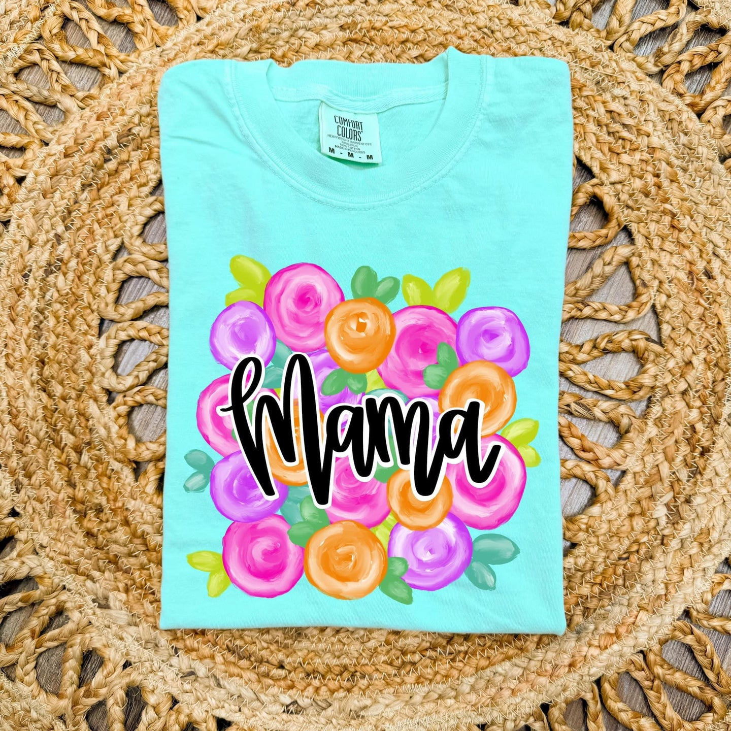 Mothers Day Floral Tee - Many names