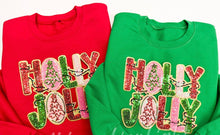 Load image into Gallery viewer, Holly Jolly Sequin Patch
