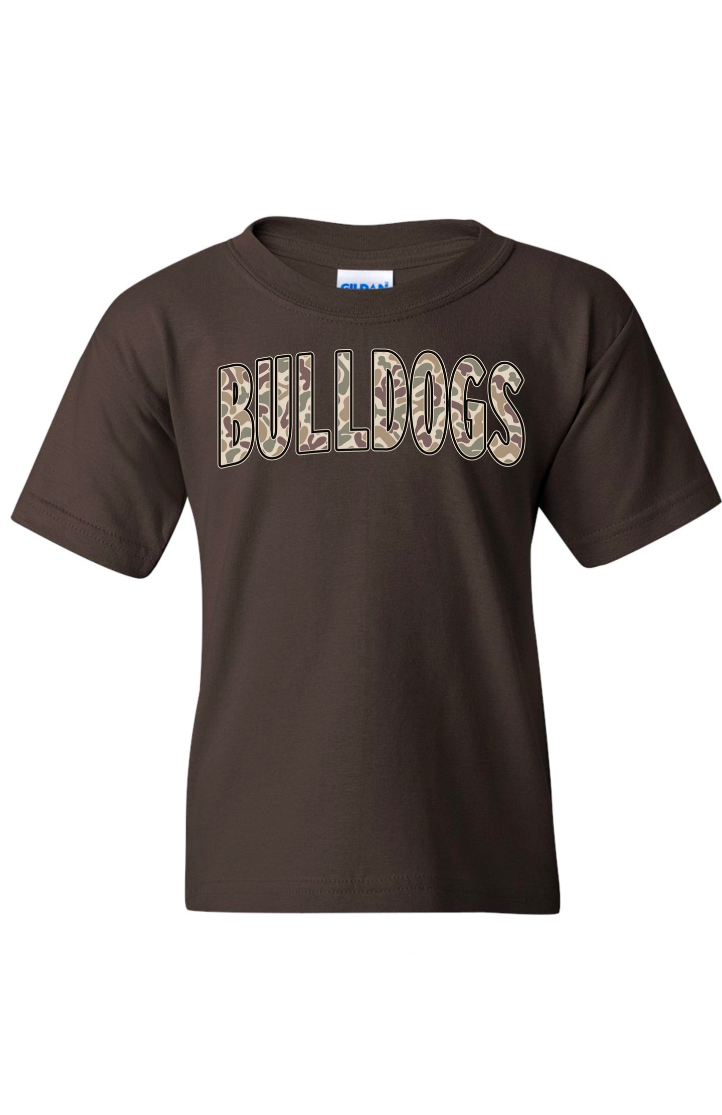 Brandon Bulldogs - Vintage Camo