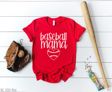 Load image into Gallery viewer, Baseball Mama Heart
