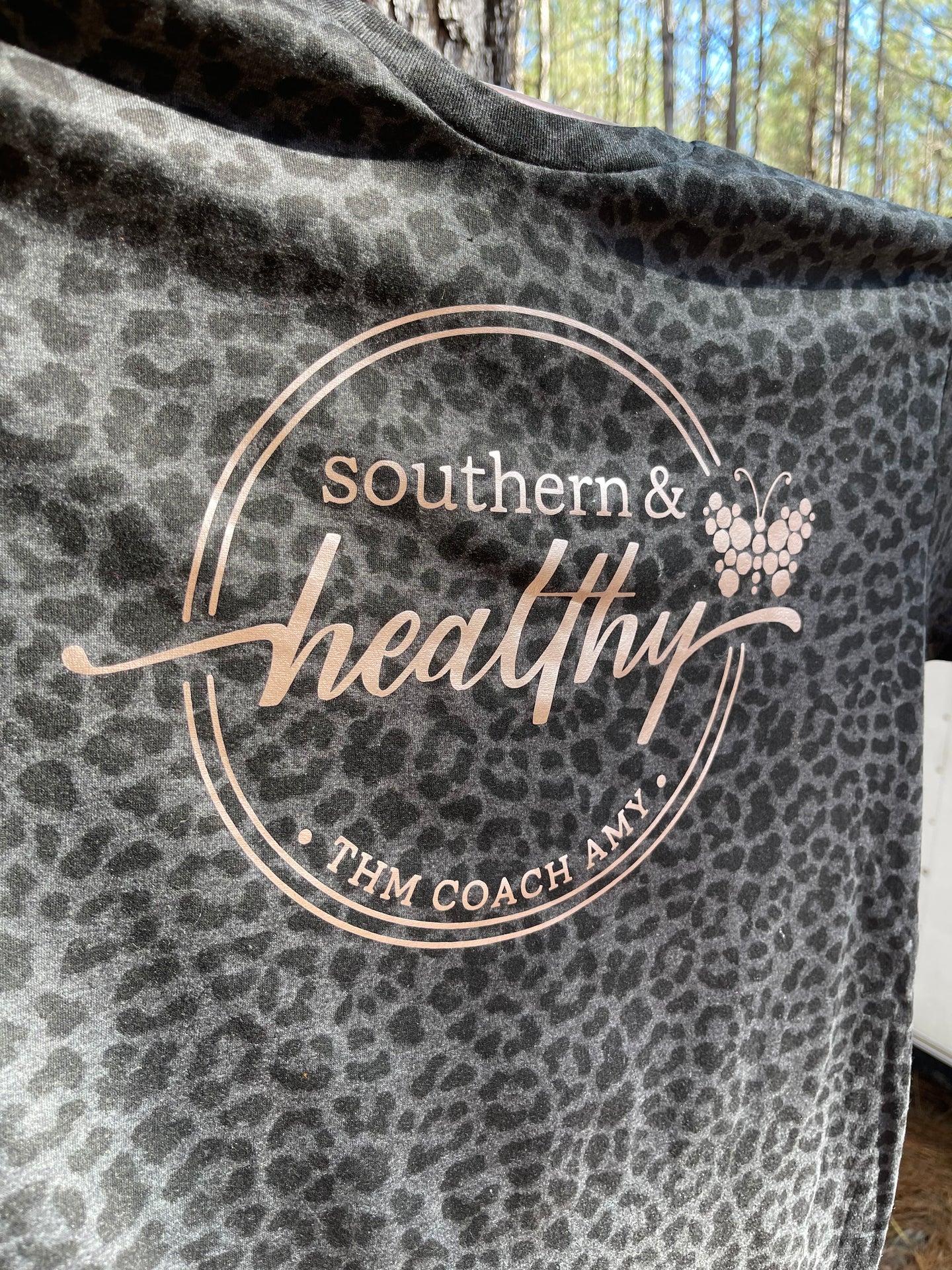Southern & Healthy Rose gold design