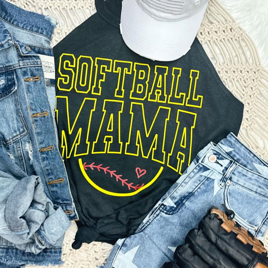 Softball Mama - Puff Design