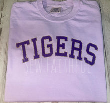 Load image into Gallery viewer, Tigers Arched - Faux Chenille Letters
